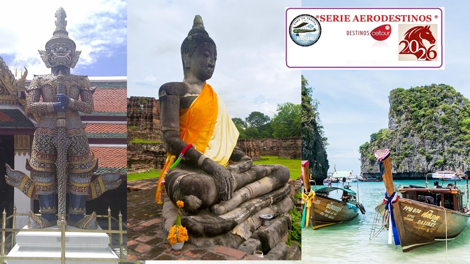 Todos a Tailandia con aéreos 2026