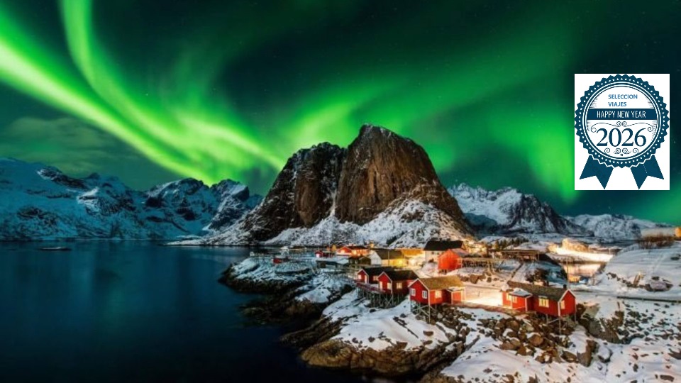 Fin de año en Tierras Noruegas e islas Lofoten