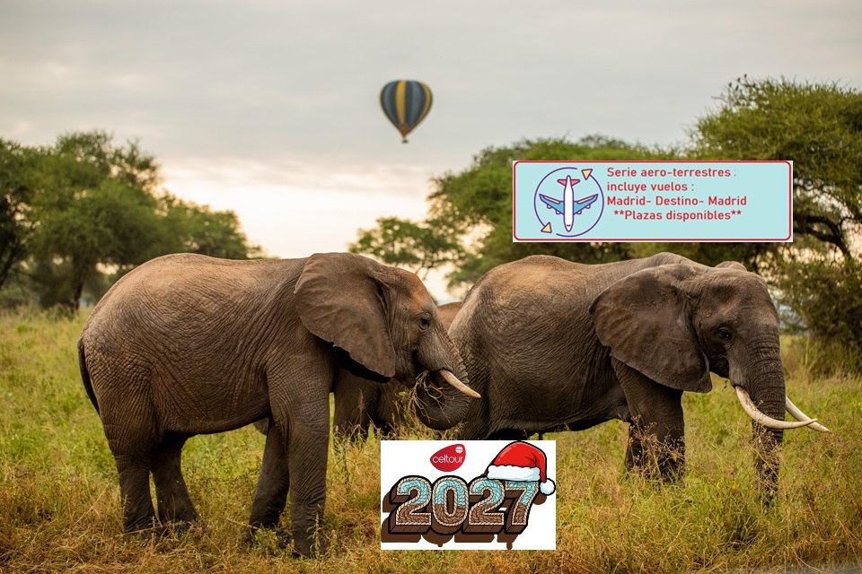 Fin de Año de lujo en Kenia y Tanzania con aereos desde Madrid
